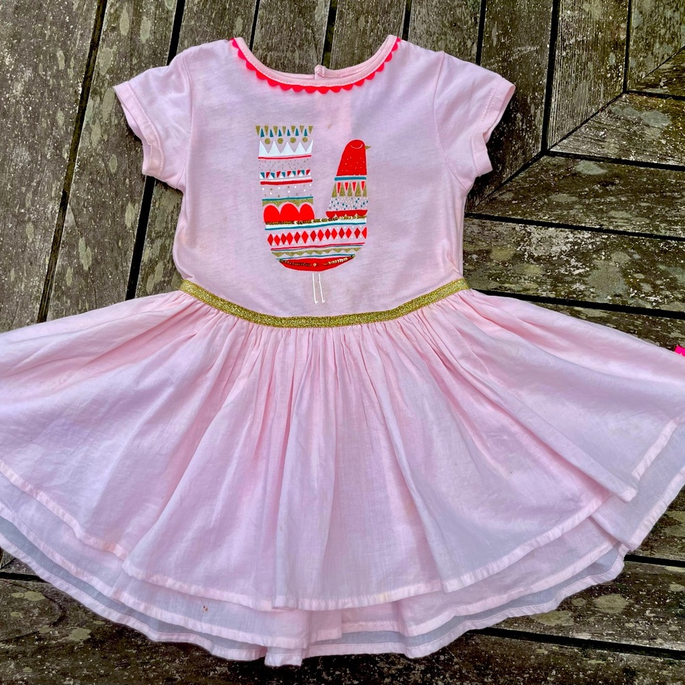 Billieblush Designer Dress NWOT 18 Months Baby Toddler,Pink, Super Cute